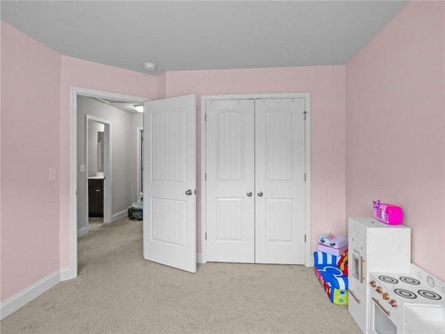 112 Wilbur St, Easley, SC 29640 - recreation room featuring light carpet and baseboards