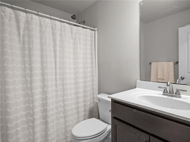 112 Wilbur St, Easley, SC 29640 - full bathroom with vanity and a shower with shower curtain