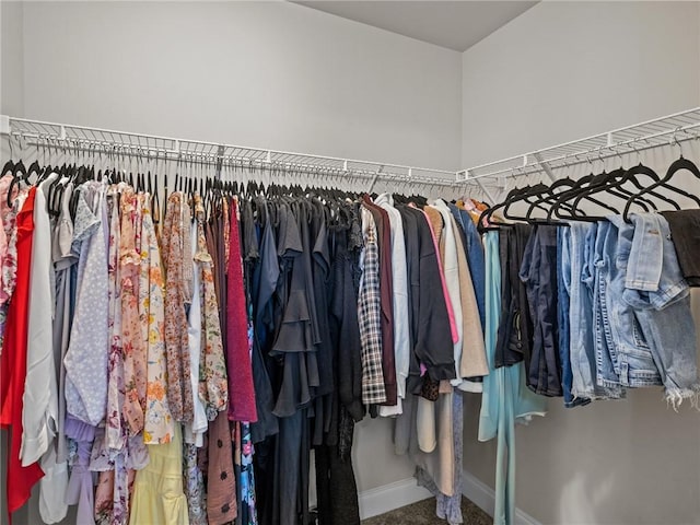 112 Wilbur St, Easley, SC 29640 - walk in closet with carpet floors
