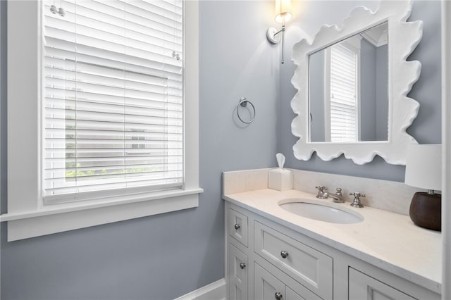 129 N Lawn Dr, Sunset, SC 29685 - bathroom featuring vanity