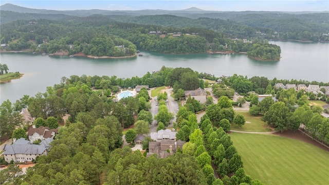 129 N Lawn Dr, Sunset, SC 29685 - drone / aerial view of a nearby body of water