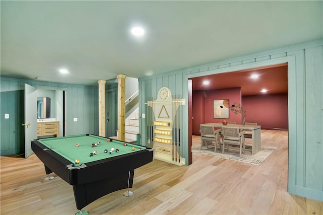 6 Skipper Ln, Salem, SC 29676 - playroom featuring wood finished floors and billiards