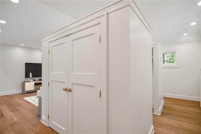 6 Skipper Ln, Salem, SC 29676 - hall featuring light wood finished floors and recessed lighting