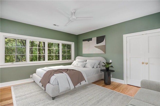 6 Skipper Ln, Salem, SC 29676 - bedroom with wood finished floors and a ceiling fan