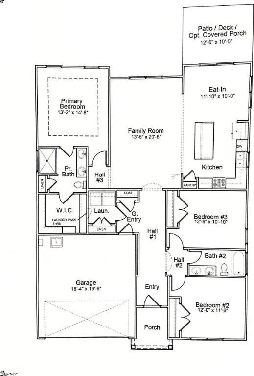 118 Lakeside Dr, Anderson, SC 29621 - view of property floor plan