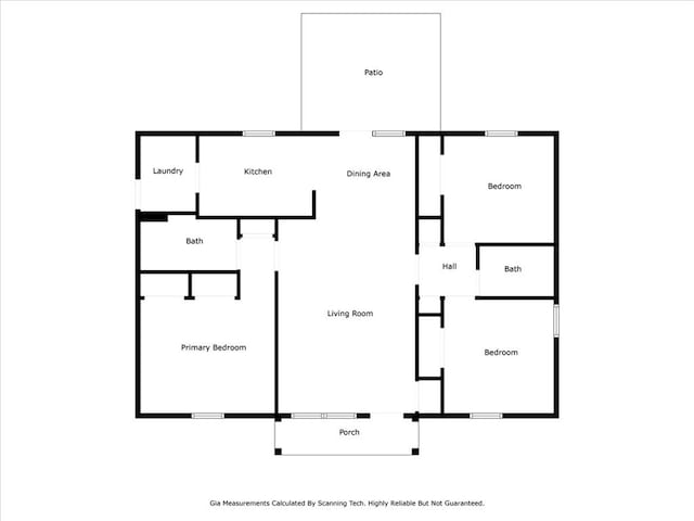 544 Holly Run Ct, Spartanburg, SC 29303 - view of room layout