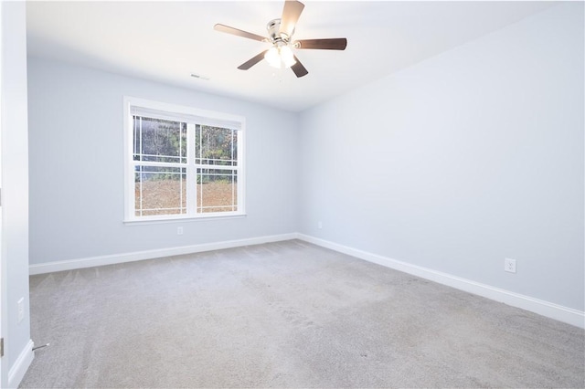 618 Motor Boat Way, Seneca, SC 29672 - spare room with carpet and a ceiling fan