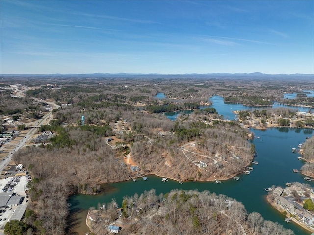 618 Motor Boat Way, Seneca, SC 29672 - aerial view of property and surrounding area with a nearby body of water