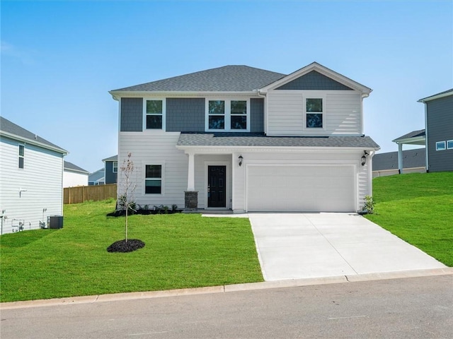 791 Burghley Cir, Greer, SC 29651 - view of front of property with driveway, a garage, and a shingled roof