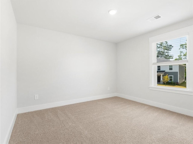 791 Burghley Cir, Greer, SC 29651 - spare room with light carpet and recessed lighting