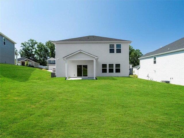 791 Burghley Cir, Greer, SC 29651 - rear view of property featuring a yard
