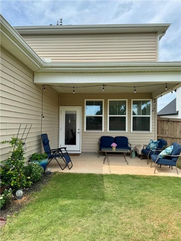104 Laurel Oak Dr, Anderson, SC 29621 - rear view of property with a patio area