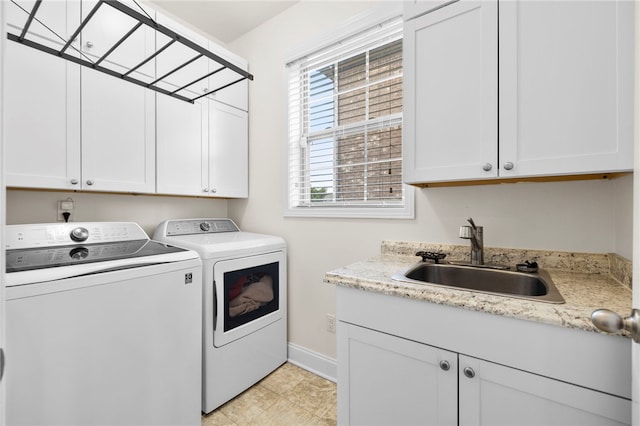 100 Dartford Ct, Easley, SC 29642 - laundry area featuring independent washer and dryer and cabinet space