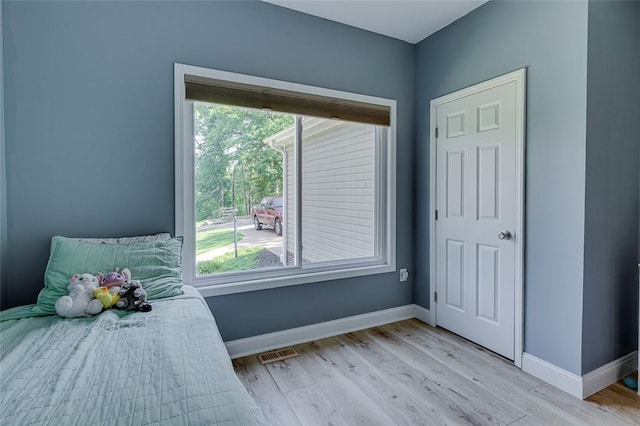 5120 Sunset Rdg, Easley, SC 29642 - bedroom featuring baseboards and light wood-style floors