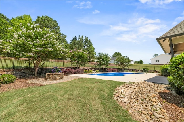 1219 Old Mill Rd, Easley, SC 29642 - fenced backyard with a patio