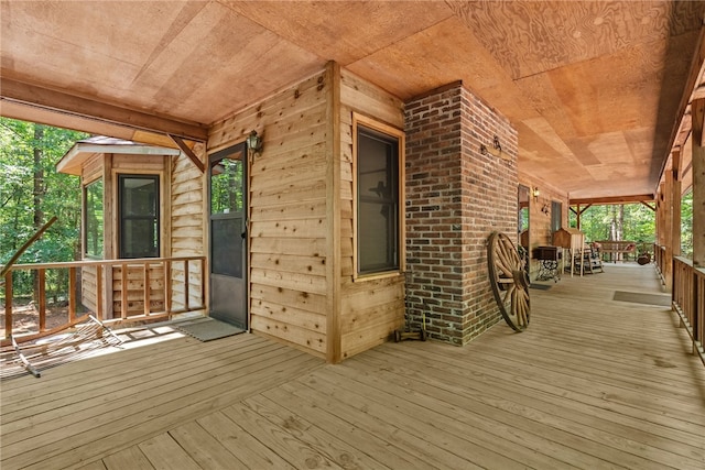 320 Whitfield Dr, Pendleton, SC 29670 - view of wooden terrace