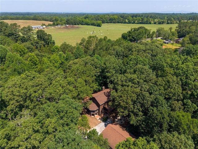 320 Whitfield Dr, Pendleton, SC 29670 - bird's eye view of a forest
