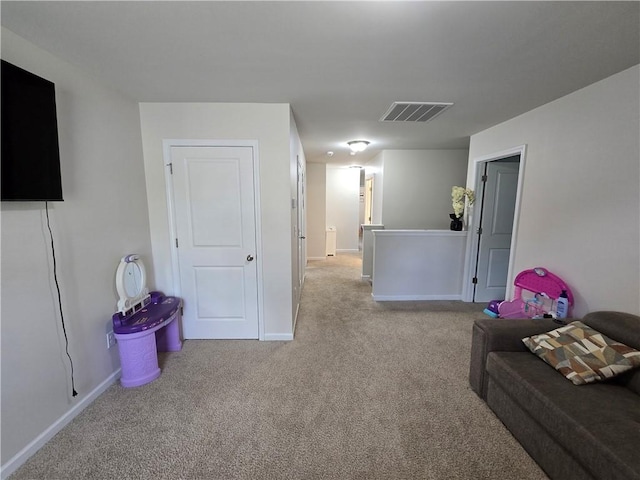 406 Willow Grove Way, Anderson, SC 29621 - living area featuring carpet and baseboards