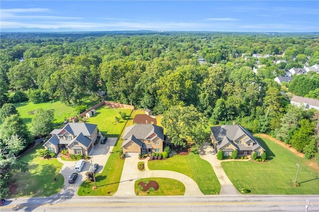 911 Devenger Rd, Greer, SC 29650 - aerial perspective of suburban area with a forest