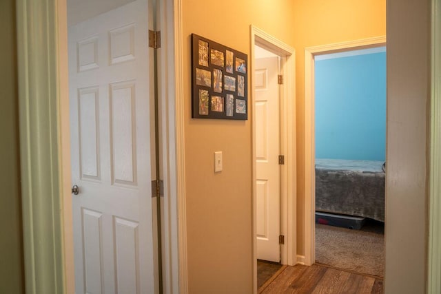 190 Edward Ln, Walhalla, SC 29691 - hallway with wood finished floors