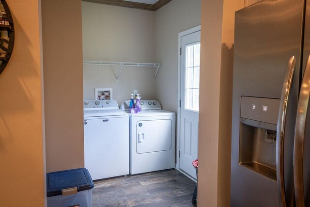 190 Edward Ln, Walhalla, SC 29691 - washroom with washer and dryer