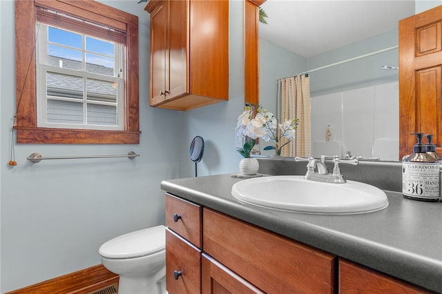1230 Melton Rd # 64, West Union, SC 29696 - full bathroom with vanity and a shower with shower curtain