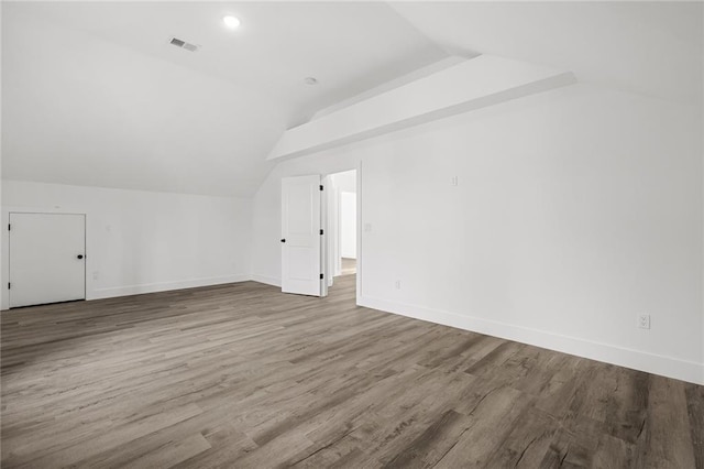 114 Hillcrest Cir, Anderson, SC 29624 - bonus room with lofted ceiling and wood finished floors
