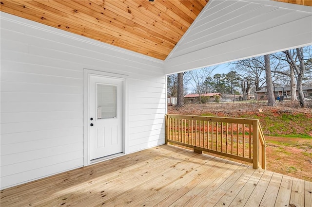 114 Hillcrest Cir, Anderson, SC 29624 - view of wooden terrace