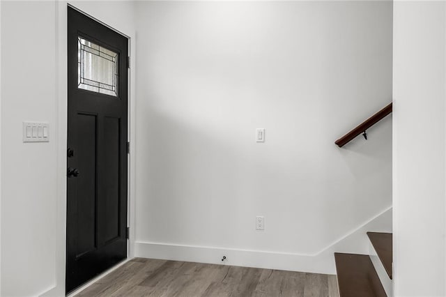 114 Hillcrest Cir, Anderson, SC 29624 - entrance foyer featuring wood finished floors and baseboards