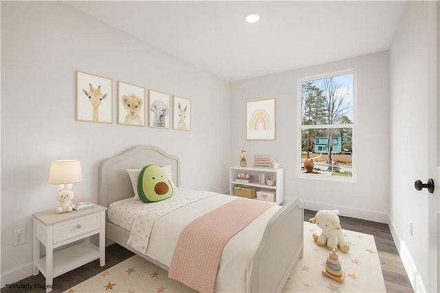 114 Hillcrest Cir, Anderson, SC 29624 - bedroom featuring wood finished floors and recessed lighting