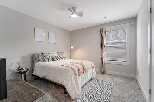 210 Obsidian Ct, Simpsonville, SC 29680 - bedroom with light carpet and ceiling fan