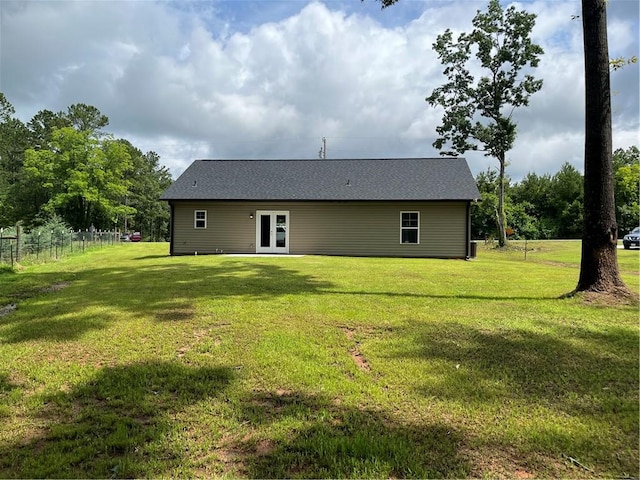412 Leatherdale Rd, Iva, SC 29655 - rear view of house with french doors