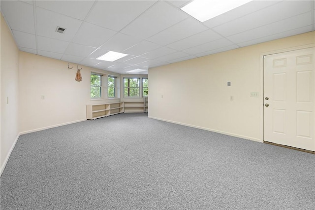 14 Windlass Ct, Salem, SC 29676 - unfurnished room featuring carpet floors and a drop ceiling