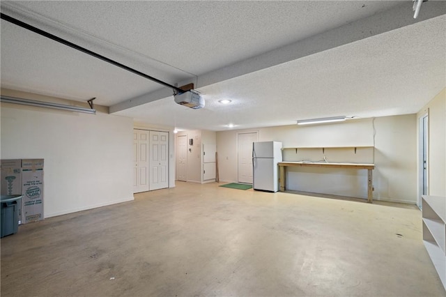 14 Windlass Ct, Salem, SC 29676 - garage with freestanding refrigerator and a garage door opener