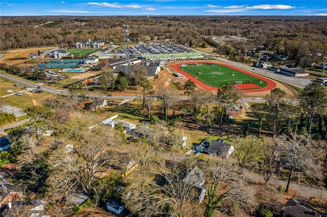 23 Gilmer Dr, Anderson, SC 29621 - aerial overview of property's location featuring a heavily wooded area