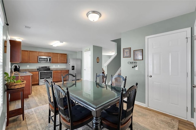 131 Colonial Walk, Pickens, SC 29671 - dining room featuring light wood finished floors and baseboards