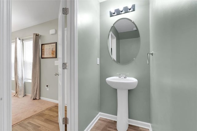 131 Colonial Walk, Pickens, SC 29671 - bathroom with wood finished floors and a sink