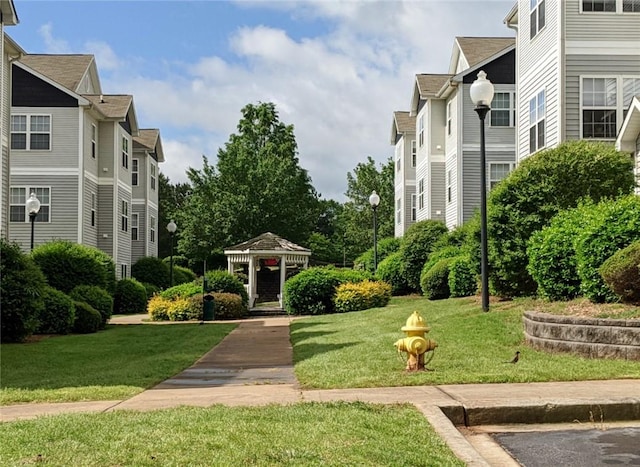 190 University Village Dr Unit G, Central, SC 29630 - view of community featuring a gazebo and a yard