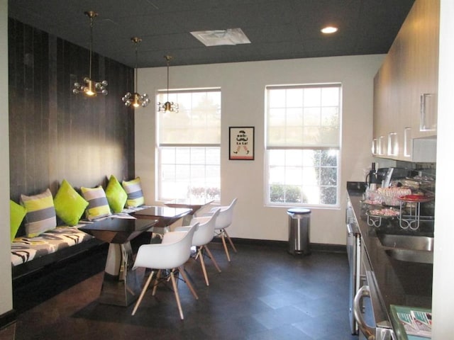 190 University Village Dr Unit G, Central, SC 29630 - dining area featuring recessed lighting and dark floors