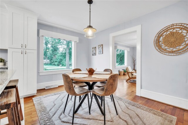 513 Shiloh Rd, Seneca, SC 29678 - dining space with light wood-style floors