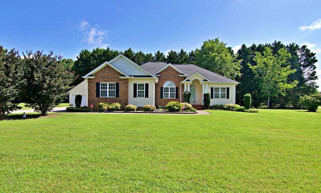 200 Smithfield Dr, Anderson, SC 29621 - ranch-style house with a front lawn and brick siding