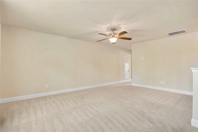 137 Golden Eagle Ln, Anderson, SC 29621 - unfurnished room with a ceiling fan and light carpet