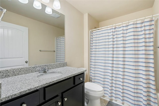 137 Golden Eagle Ln, Anderson, SC 29621 - bathroom with vanity and a shower with shower curtain