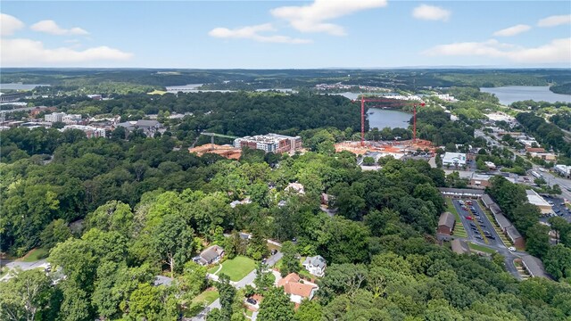 260 Riggs Dr, Clemson, SC 29631 - view of property location featuring a forest and a large body of water