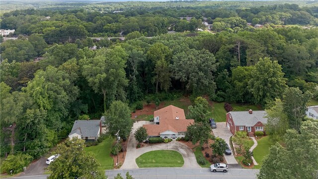 260 Riggs Dr, Clemson, SC 29631 - view of property location with a heavily wooded area