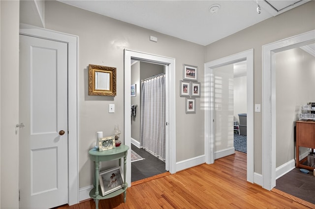 260 Riggs Dr, Clemson, SC 29631 - hall featuring light wood-type flooring and baseboards