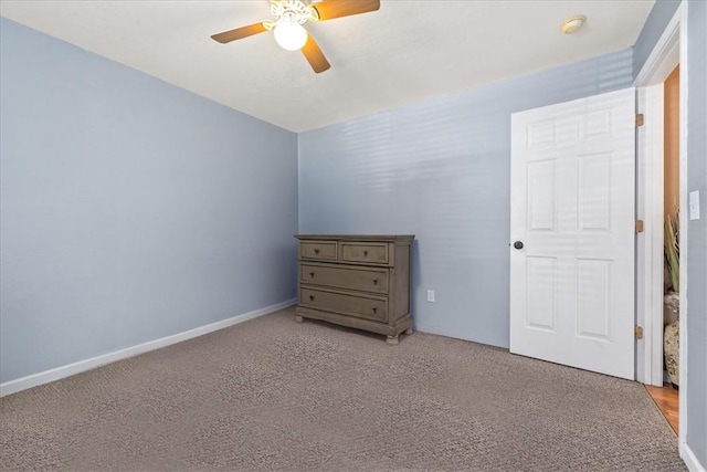 433 Shore Line Dr, Anderson, SC 29626 - unfurnished bedroom with light carpet and a ceiling fan