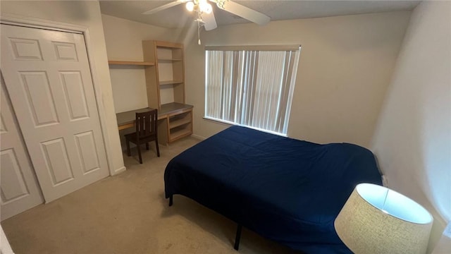1132 Harts Ridge Dr, Seneca, SC 29678 - bedroom with light colored carpet and ceiling fan