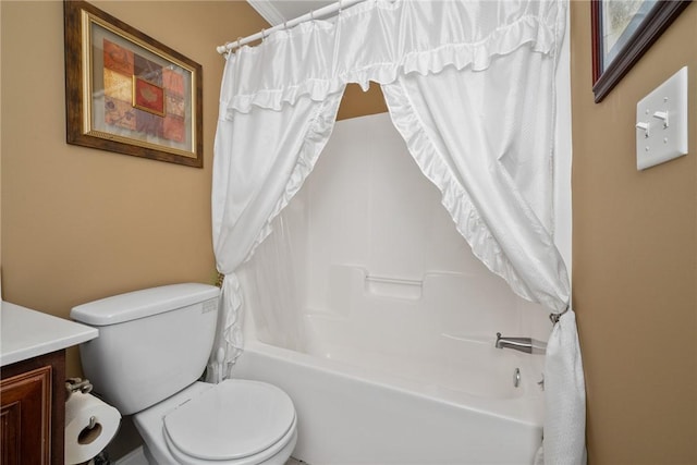 1339 Griffin Mill Rd, Easley, SC 29640 - full bath featuring shower / bath combo with shower curtain and vanity