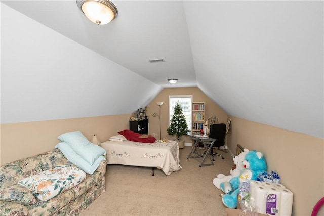 1339 Griffin Mill Rd, Easley, SC 29640 - bedroom featuring carpet floors and lofted ceiling